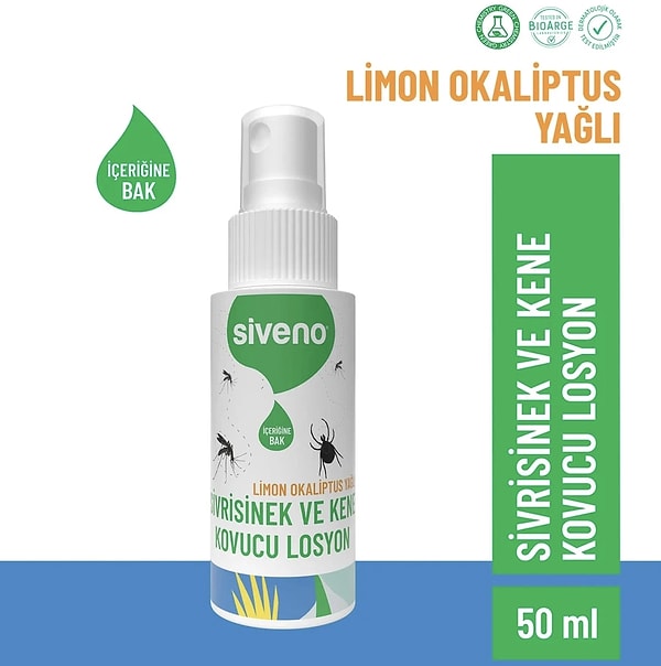 Siveno Bitkisel Sinek Kovucu Losyon, %55’e varan dev indirimle 777 TL yerine sadece 299 TL!