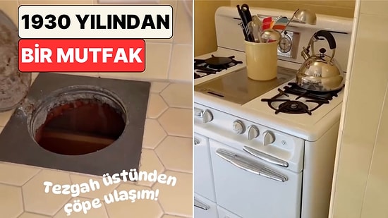 Gerçek Akıllı Mutfak Buymuş! Bir Mimar 1930 Yılında Kullanılan Bir Mutfağı Gösterdi