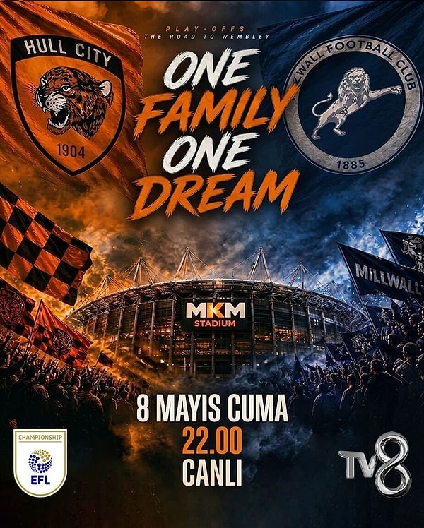 Sezon boyunca başarılı bir performans sergileyen Sergej Jakirovic yönetimindeki Hull City play-off ilk maçında sahadan galibiyetle ayrılmak istiyor.