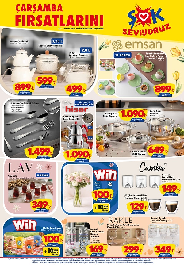 Emaye Çaydanlık 899 TL