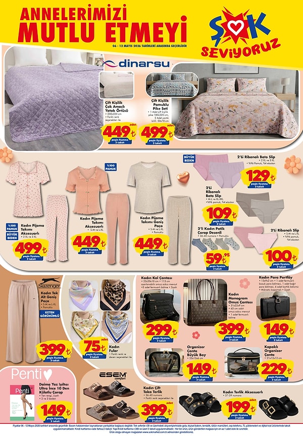Çift Kişilik Çok Amaçlı Yatak Örtüsü 449 TL,
