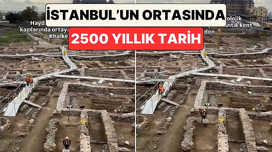 "Körler Ülkesi" Gün Yüzünde: Haydarpaşa Garı'nda Yürütülen Arkeolojik Kazı Görüntüleri Paylaşıldı