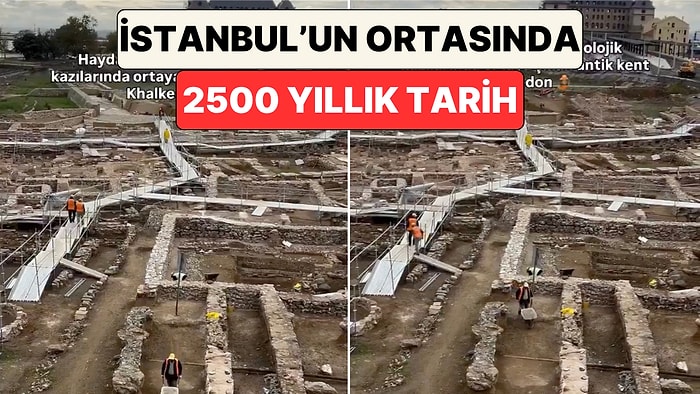"Körler Ülkesi" Gün Yüzünde: Haydarpaşa Garı'nda Yürütülen Arkeolojik Kazı Görüntüleri Paylaşıldı