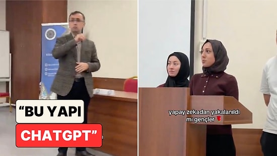 Sunum Yapan Öğrencinin Metnindeki Yapay Zeka Detayı Öğretim Görevlisinin Dikkatinden Kaçmadı