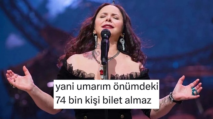 Şebnem Ferah Konserine Bilet Bulamayanlar İsyanını Mizahla Dile Getirdi