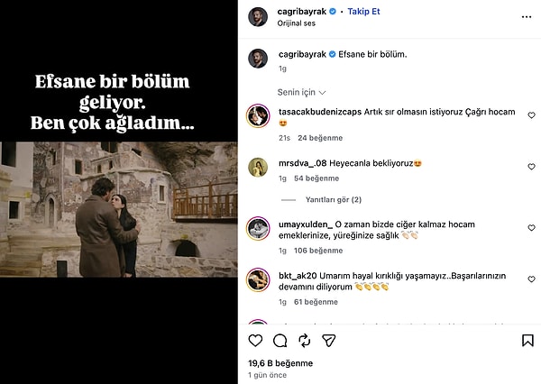 Taşacak Bu Deniz'in yönetmeni Çağrı Bayrak'tan yeni bölüme dair iddialı sözler geldi.