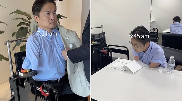 Limbless Japanese Politician Hirotada Ototake Shares His Daily Routine