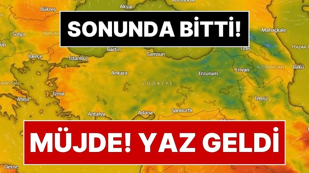 Müjde! Yaz Geldi, Termometreler Coştu: Türkiye Genelinde Sıcaklıklar Katlanarak Artıyor