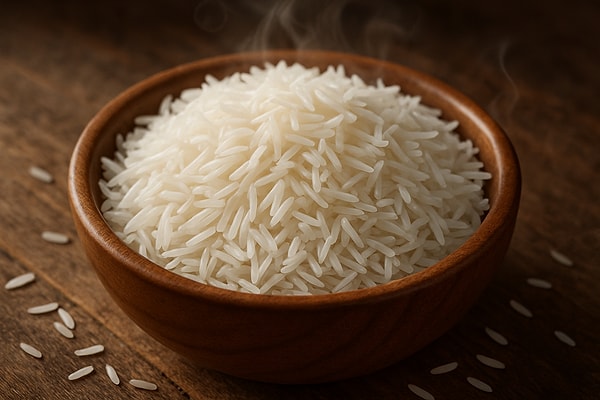 Basmati pirincini diğerlerinden ayıran en büyük özellik, içeriğindeki 2-asetil-1-pirolin adlı doğal bileşiktir.