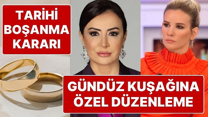 Boşanma Davasında Süresiz Nafaka Dönemi Kapanıyor: Gündüz Kuşağı Programlara Düzenleme Geliyor