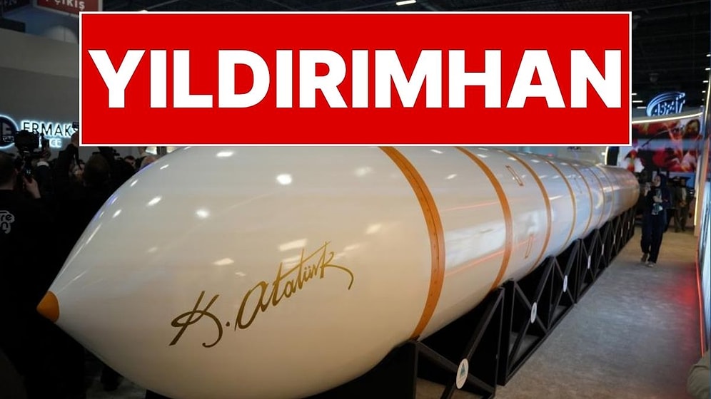 Türkiye'nin Bugüne Kadar Ürettiği En Büyük Füzesi "Yıldırımhan" İlk Kez Sergilendi
