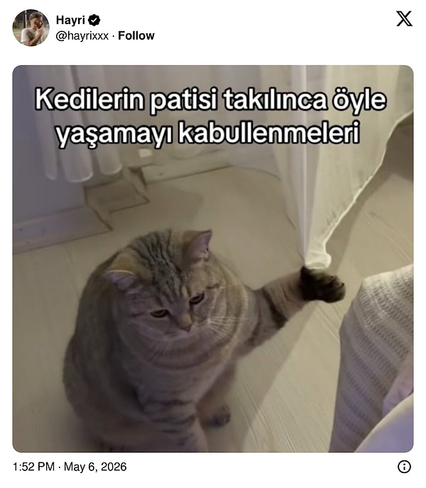 Şöyle bir durum var.
