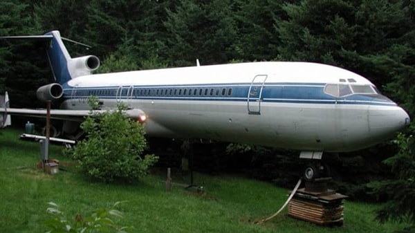 The airplane house in the forest is also opening its doors to curious visitors.