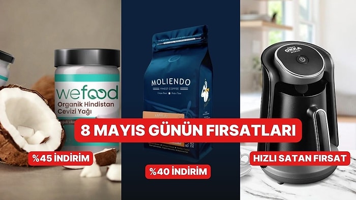 Bugün İndirimde Neler Var? 8 Mayıs 2026 Günün Fırsatları