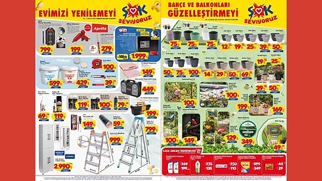 ŞOK'a Yapı Market Geliyor! 9 Mayıs 2026 ŞOK Aktüel Ürünler Kataloğu
