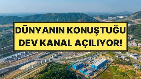 Gemiler İçin Dev Su Asansörü Yapıyorlar: Dünyanın En İlginç Kanal Projelerinden Biri Açılıyor