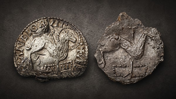 The coins were minted as a measure of protection against the Vikings.