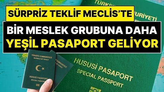 Bir Meslek Grubuna Daha Yeşil Pasaport Geliyor: Binlerce Özel Sektör Çalışanı Yeşil Pasaport Alabilecek!