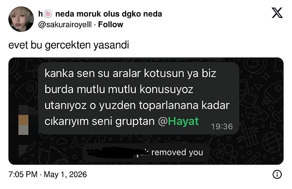 Yanıtlar oldukça şaşırtıcıydı.