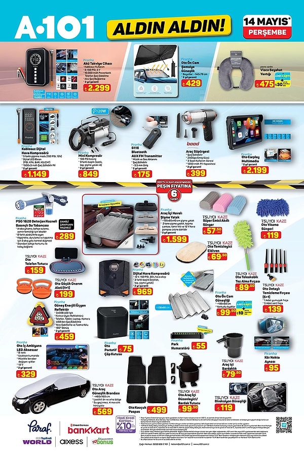 Piranha Akü Takviye Cihazı 2.299 TL