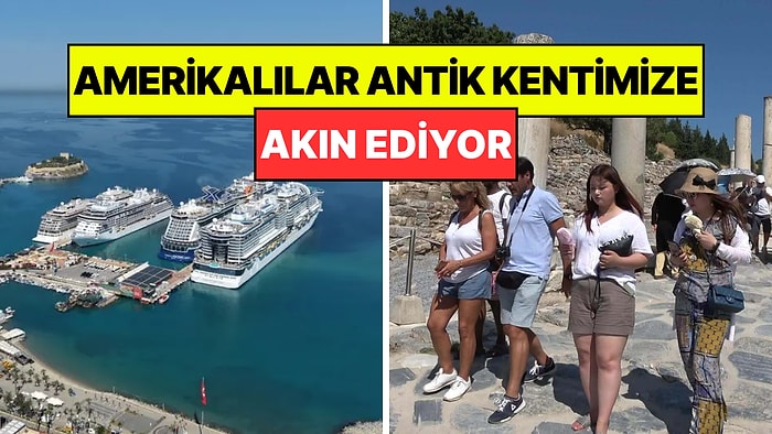 Amerikalılar, Türkiye'nin Saklı Antik Kentine Akın Ediyor: Gemiyle 10 Bin Kişi Geldi