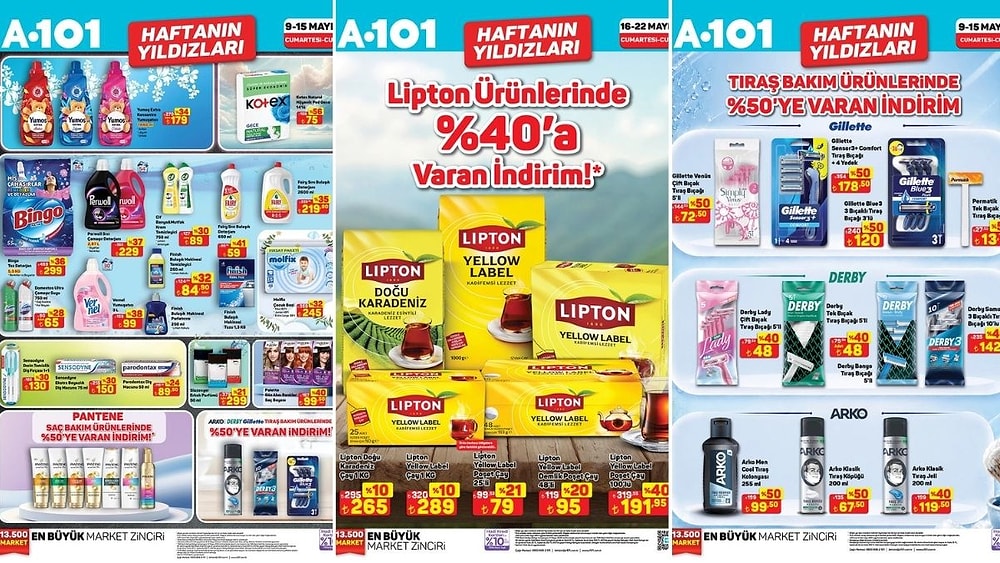 9 - 15 Mayıs 2026 A101 Haftanın Yıldızları Kataloğu