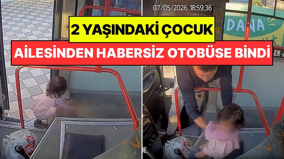2 Yaşındaki Çocuk Ailesinden Habersiz Kapısı Açık Otobüse Bindi: Anca Ağlayınca Fark Edildi!