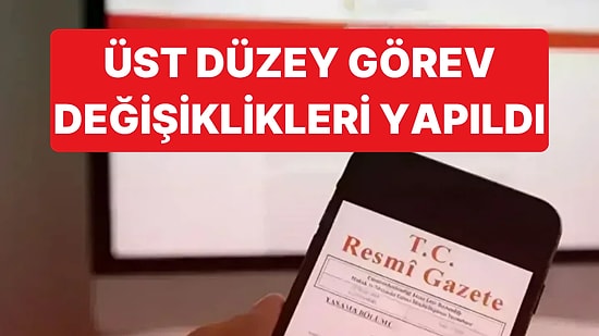 Cumhurbaşkanı Erdoğan İmzasıyla Üst Düzey Görevlerde İsim Değişiklikleri Yaşandı