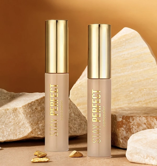 Flormar Stay Perfect Likit Kapatıcı, yüksek pigmentasyonu ve yarı mat bitişiyle kusursuz bir ten makyajının anahtarı oluyor.