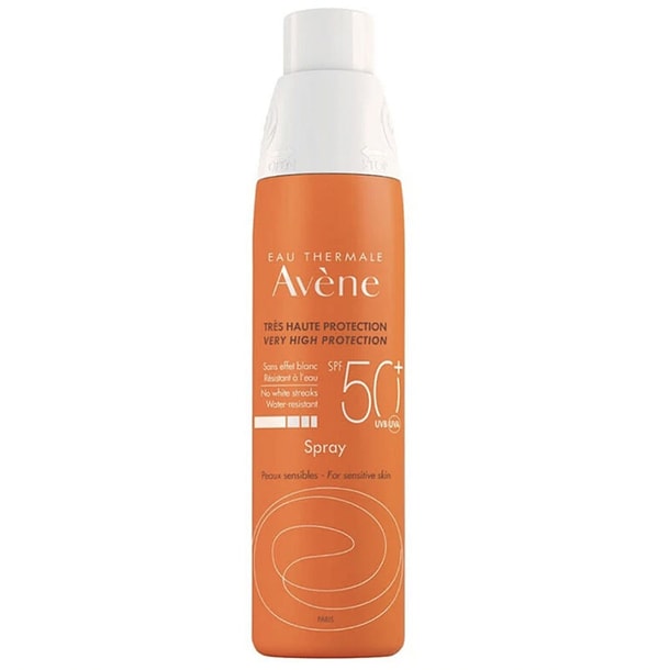 Avene Güneş Koruyucu Sprey Spf 50+, 200 ml'lik avantajlı boyu ve pratik kullanım sunan sprey formuyla yaz öncesi stoklanıyor.