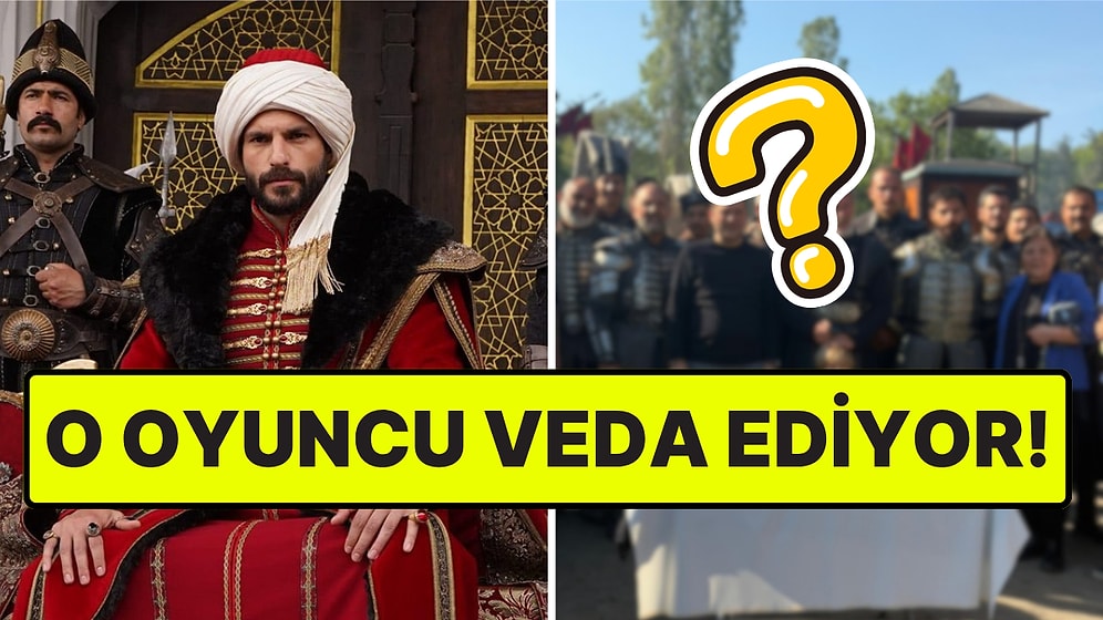 TRT'nin Dönem Dizisi Mehmed: Fetihler Sultanı'nda Beklenmedik Ayrılık