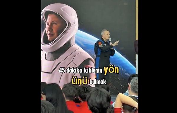 Uzayda kıble yönü nasıl belirleniyor?