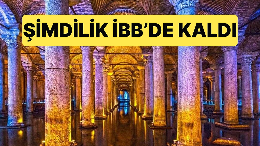 Vakıflar Genel Müdürlüğü ve İBB Arasında Gerilime Neden Olan Yerebatan Sarnıcı İçin Durdurma Kararı Verildi