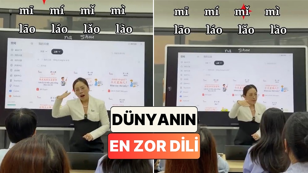 Aynı Hece Dört Farklı Anlam: Çince Öğretmeninin Harflerin Tonlamasını Öğrettiği Anlar