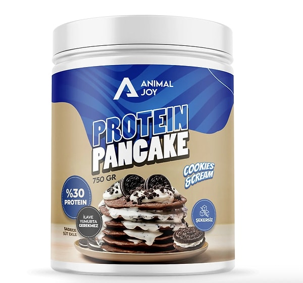 Animal Joy Protein Pankek Mix, "onedio15" koduyla sadece 380 TL olan lansman fiyatıyla mutfaklara girdi.