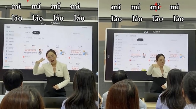 Chinese Teacher Goes Viral for Teaching Four Meanings of a Single Syllable
