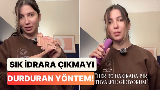 Bir Doktor Sık İdrara Çıkma Sorunu İçin Mesane Eğitimi ve Yaşam Tarzı Tavsiyeleri Paylaştı