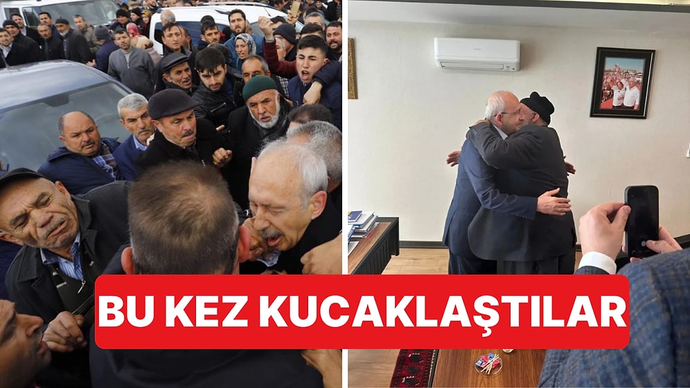 Kemal Kılıçdaroğlu, 7 Yıl Önce Kendisine Yumruk Atan Kişiyle Kucaklaşıp Helalleşti