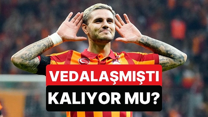 Galatasaray'da Icardi'nin Gözyaşları Veda Diye Yorumlanmıştı Sözleşme İçin Masaya Oturulacak