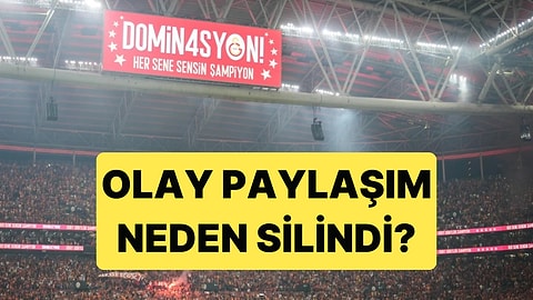 Galatasaray, Fenerbahçe'ye Yönelik Paylaşımını Yönetim Kararıyla Kaldırdı