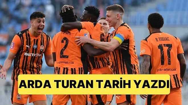 Arda Turan, Shakhtar Donetsk ile İlk Sezonunda Şampiyonluk Yaşadı