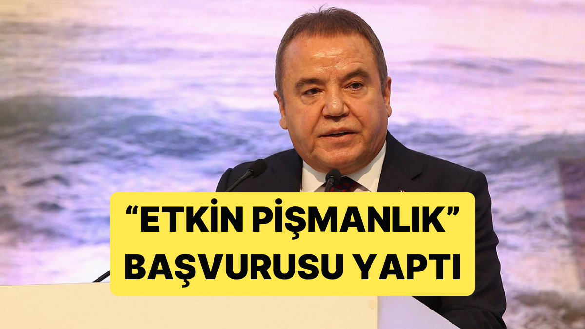 Antalya Büyükşehir Belediyesi'ne Yönelik Operasyonda Muhittin Böcek Etkin Pişmanlık Başvurusu Yaptı