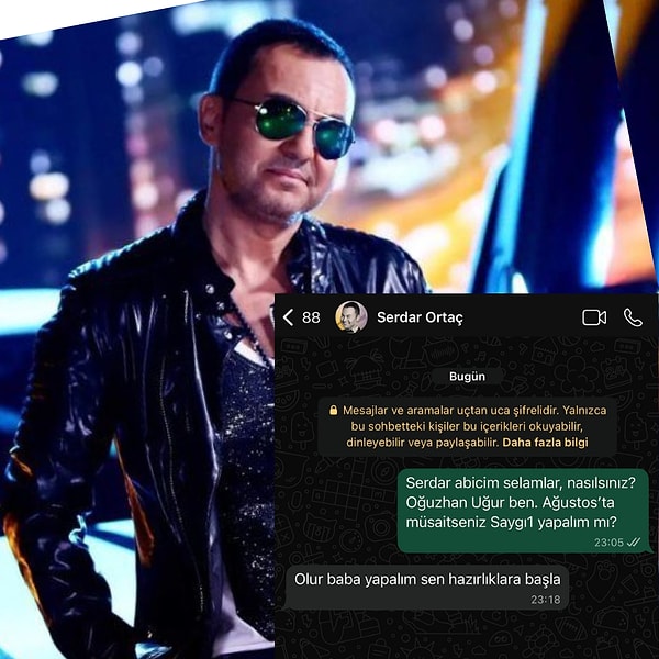 The night dedicated to Serdar Ortaç is set to take place this August!