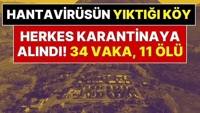 Hantavirüs Bir Köyü Yıktı! Tüm Köy Karantinaya Alındı, 34 Kişi Hastalandı 11 Kişi Hayatını Kaybetti