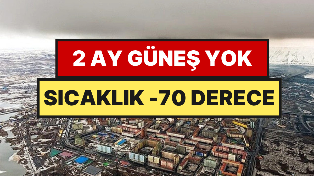 Bu Şehirde Güneş Yok, Yol Yok, Temiz Hava Yok: Sadece Uçakla Girilebiliyor