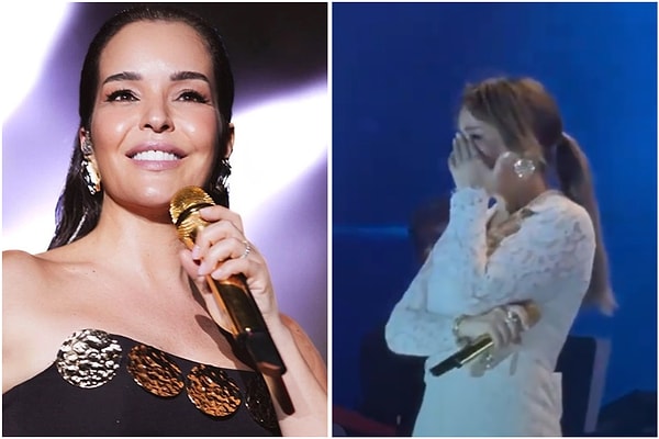 Mersin’de gerçekleştirilen Kültür Yolu Festivali durağında mikrofon başına geçen Bengü, şarkılarını meydanı dolduran on binlerce kişiyle birlikte seslendirdi.