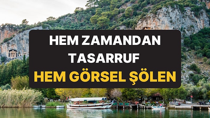 1.5 Saatlik Yolu 1.5 Dakikaya Düşüren Doğal Yol: Hem de Görsel Şölen Sunuyor