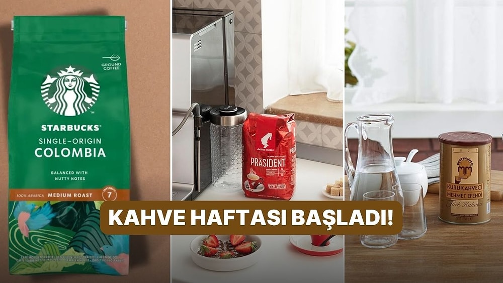 Kahve Tutkunları Buraya! Amazon'un Kahve Haftası İndirimleri Başladı!