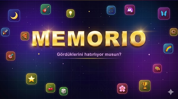 Dikkatine ve Hafızasına Güvenenler Buraya: Memorio