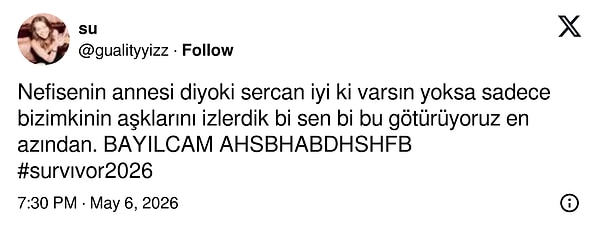 Aşırı tatlı değil miydi ya?